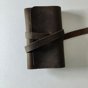 Springbok Vintage Leather Pouch with strap